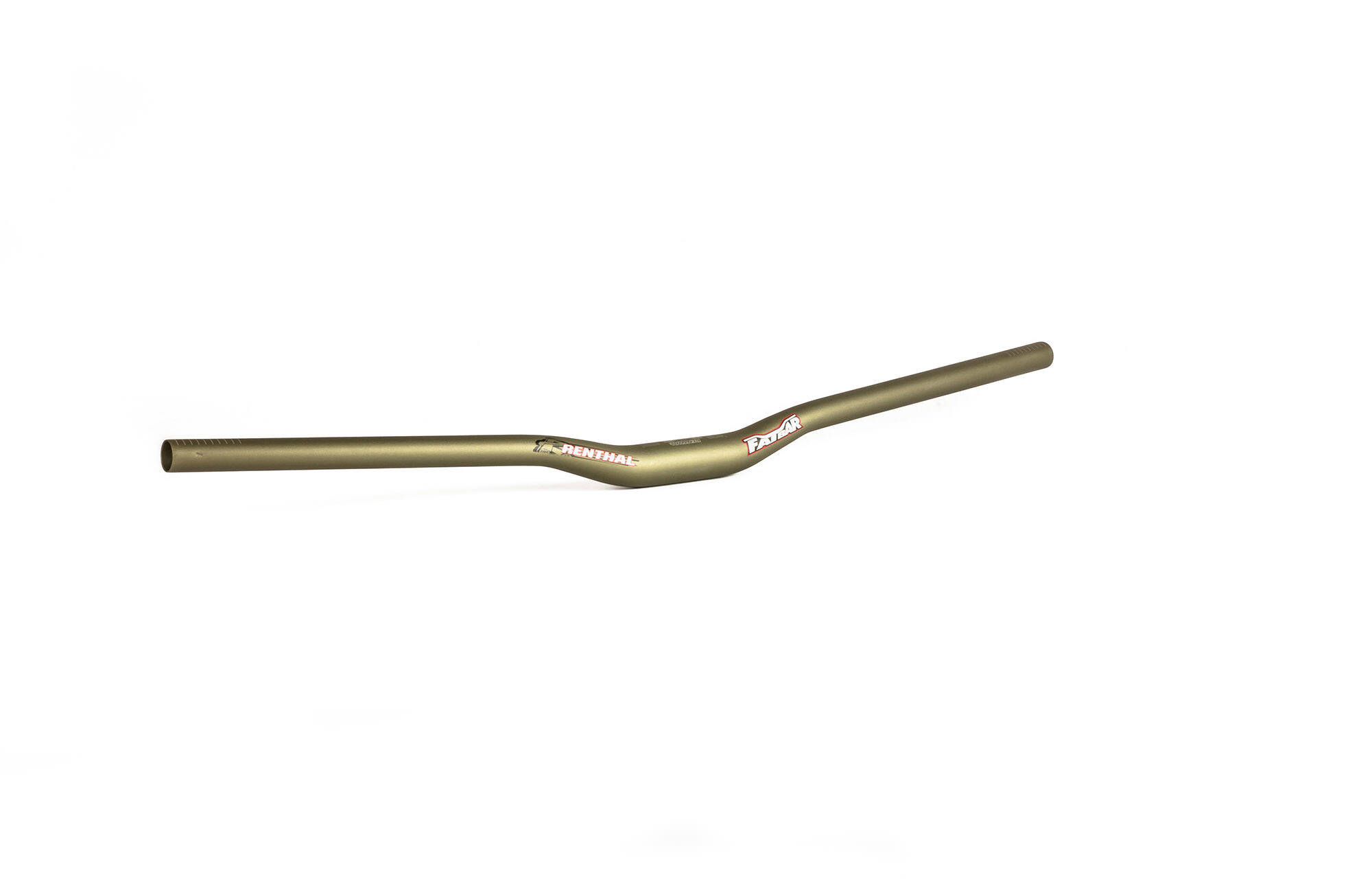 MANILLAR RENTHAL FATBAR V2  &Oslash;31.8 - RISE 20MM ALUGOLD image large number 0