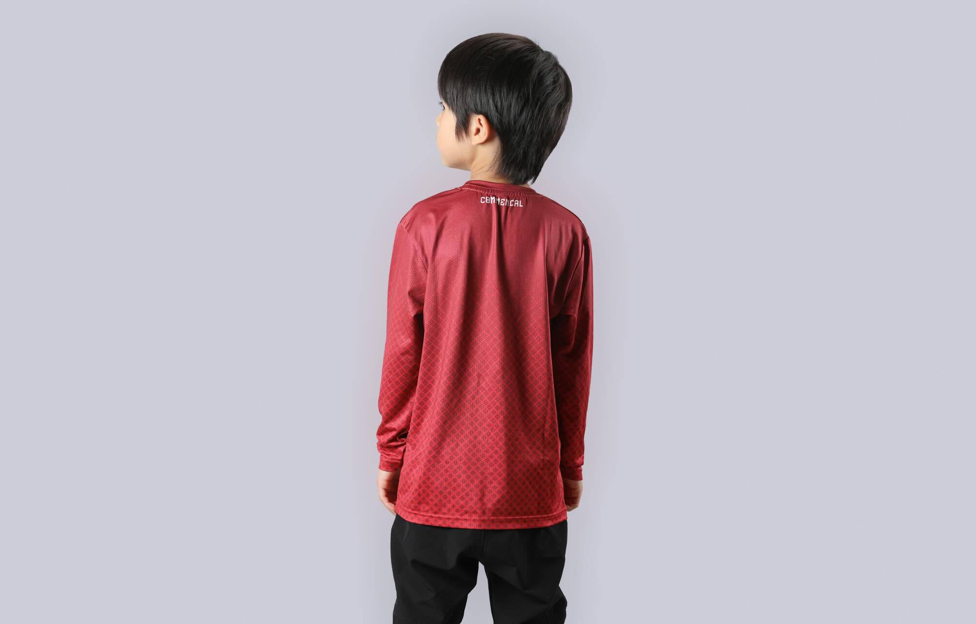 MAILLOT KIDS COMMENCAL RED image large number 0