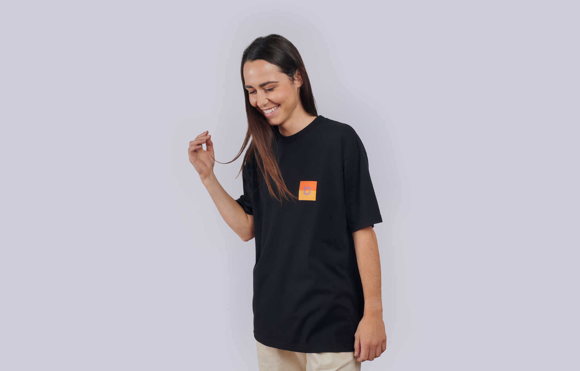 COMMENCAL LOOSE FIT LIGHT T-SHIRT SUNSET BLACK image large number 1