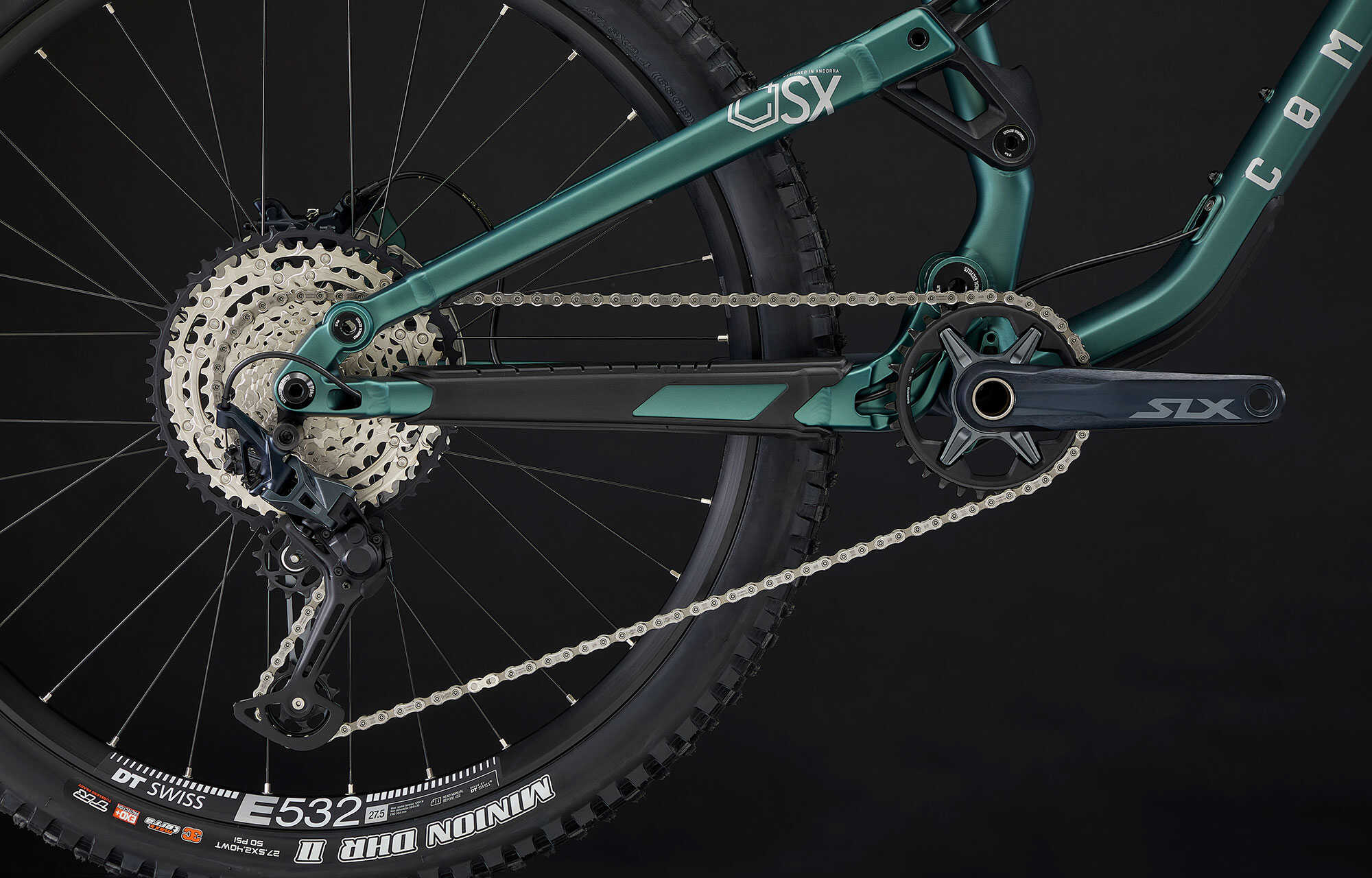 COMMENCAL META SX V4 ESSENTIAL METALLIC GREEN image large number 5