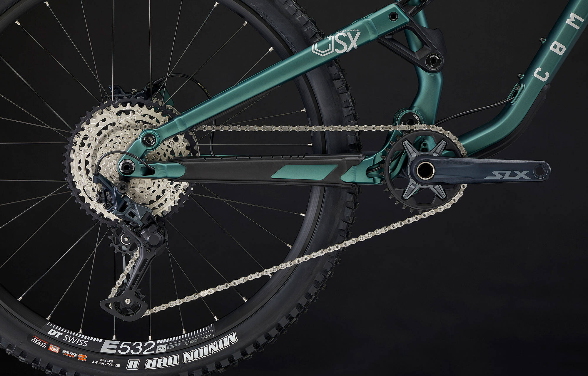 COMMENCAL META SX V4 ESSENTIAL METALLIC GREEN image large number 5