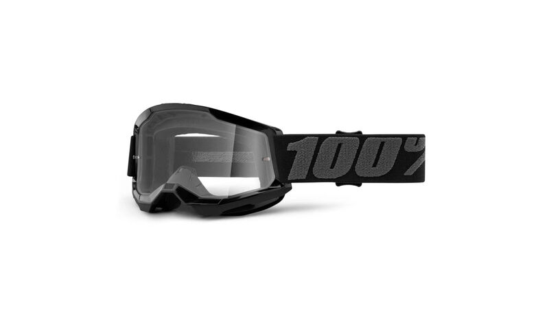 STRATA 2 YOUTH GOGGLES BLACK -  CLEAR LENS
