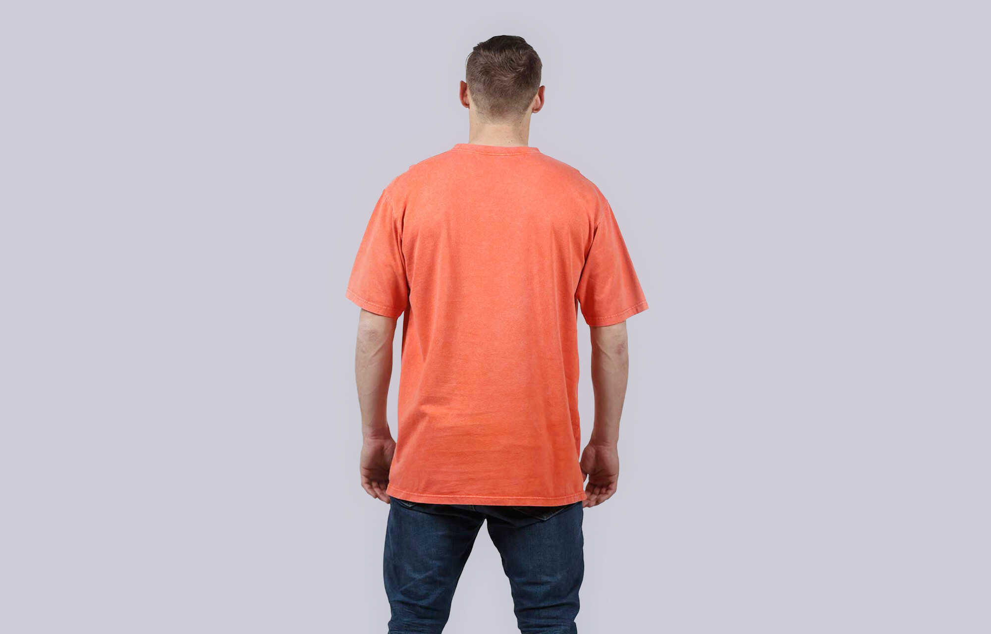 COMMENCAL WASHED T-SHIRT TANGERINE image large number 0