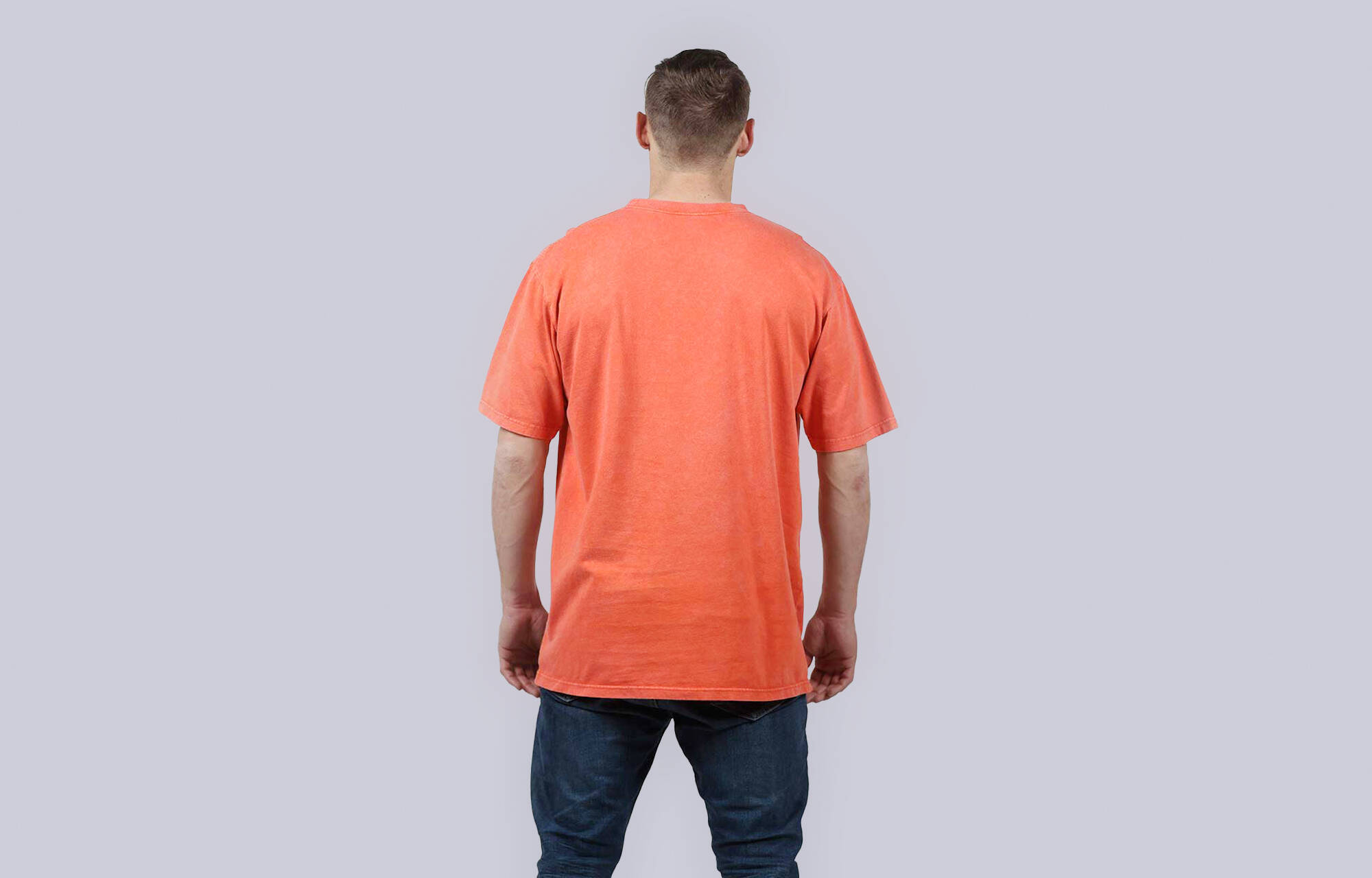 CAMISETA MANGA CORTA COMMENCAL WASHED TANGERINE image large number 0