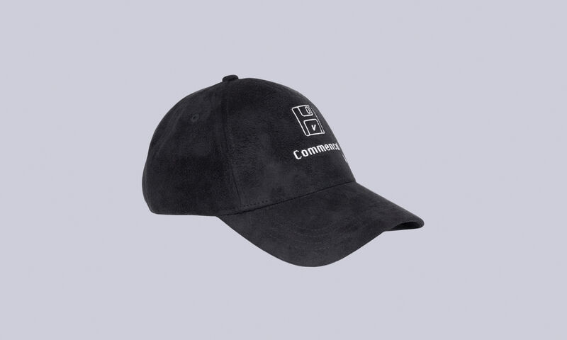 CASQUETTE COMMENCAL BASEBALL DISQUETTE BLACK