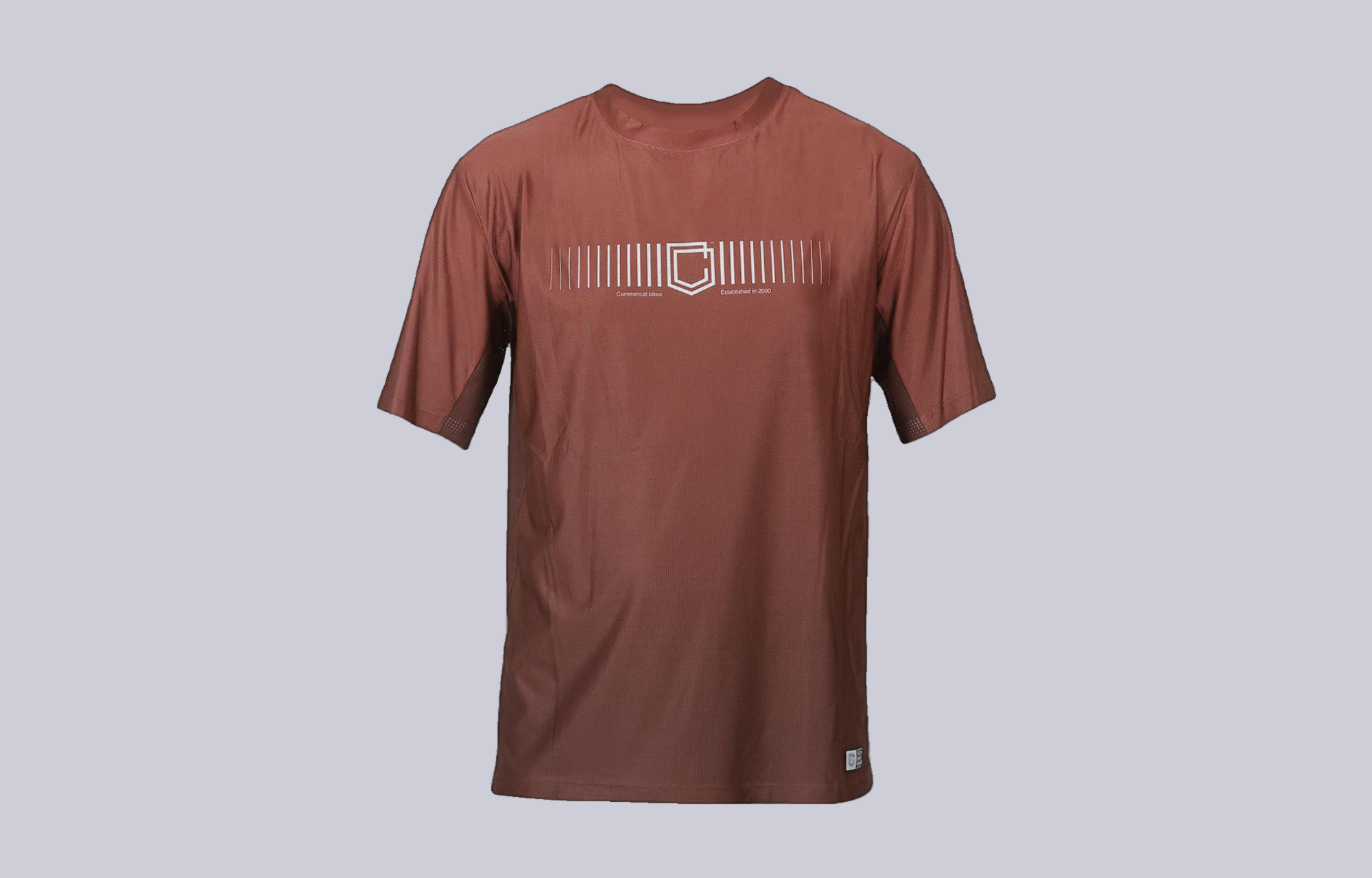 COMMENCAL KURZARM TRIKOT LIGHTECH CORPORATE RED DIRT image cover number 0