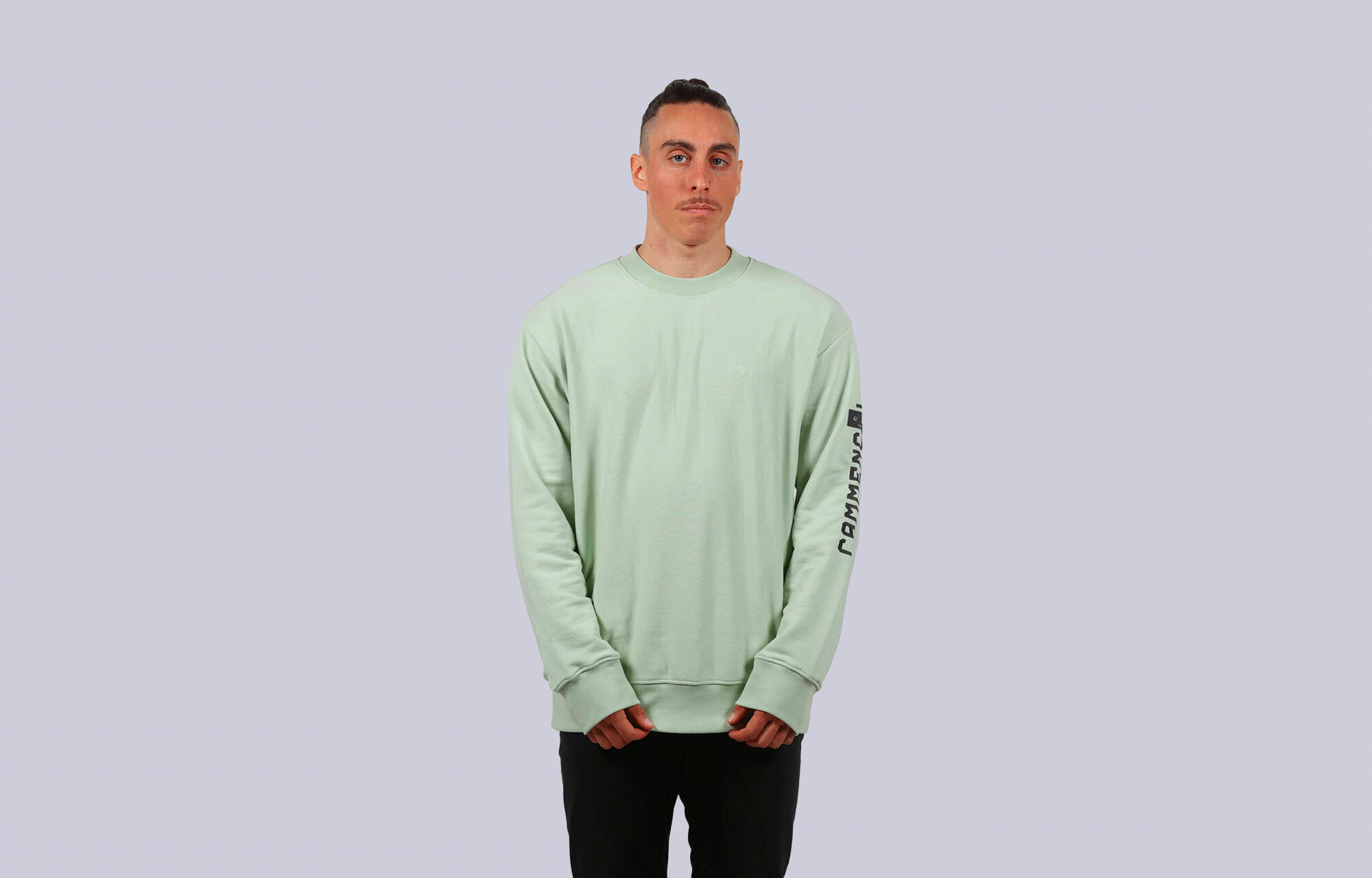 CREWNECK COMMENCAL LOOSE FIT VERDIGRIS image cover number 0