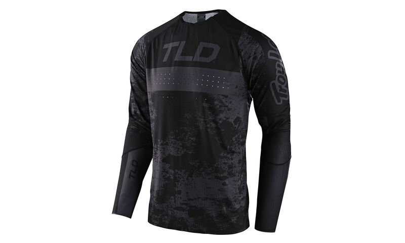 MAILLOT MANCHES LONGUES TROY LEE DESIGNS SPRINT ULTRA - GRIME BLACK