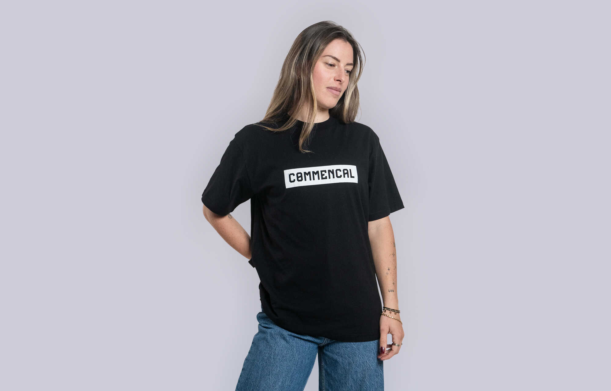 T-SHIRT COMMENCAL CORPORATE BLACK image large number 1