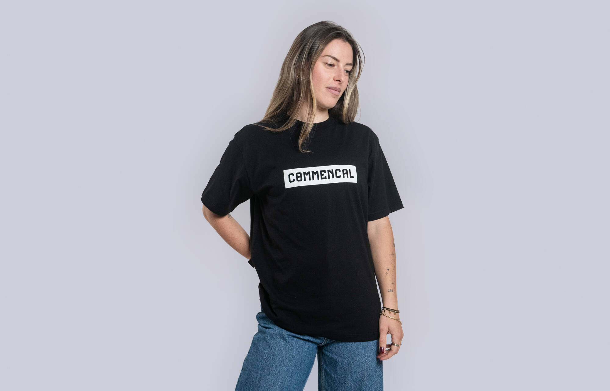 CAMISETA  COMMENCAL CORPORATE BLACK image large number 1