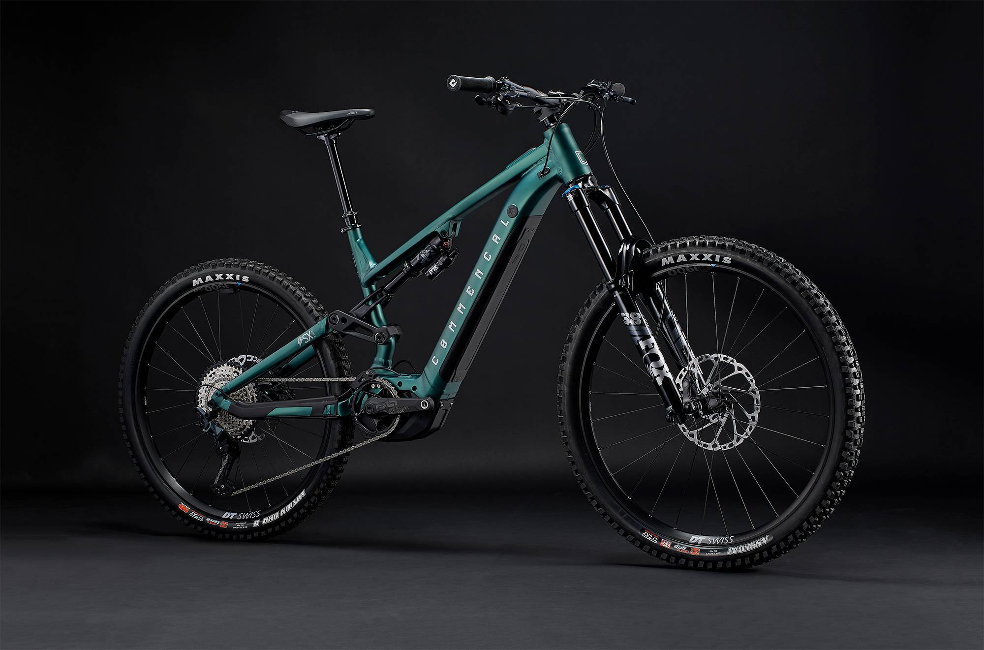 COMMENCAL META POWER SX BOSCH ESSENTIAL METALLIC GREEN image large number 1