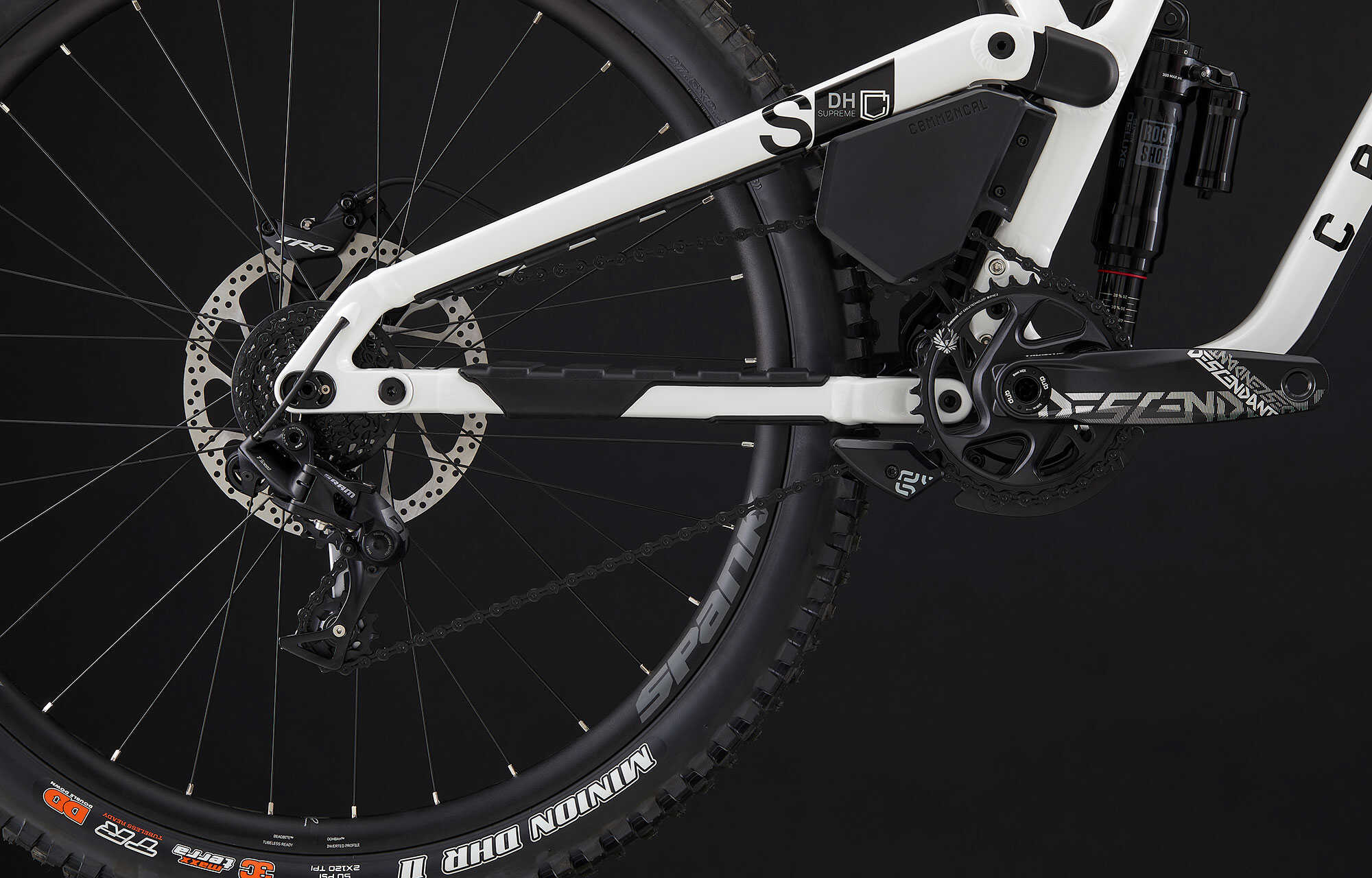 COMMENCAL SUPREME DH V5 XS PURE WHITE image large number 5