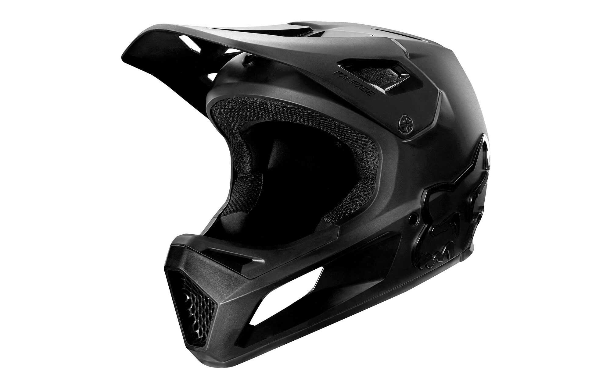 CASQUE FOX ENFANT RAMPAGE BLACK/BLACK image cover number 0