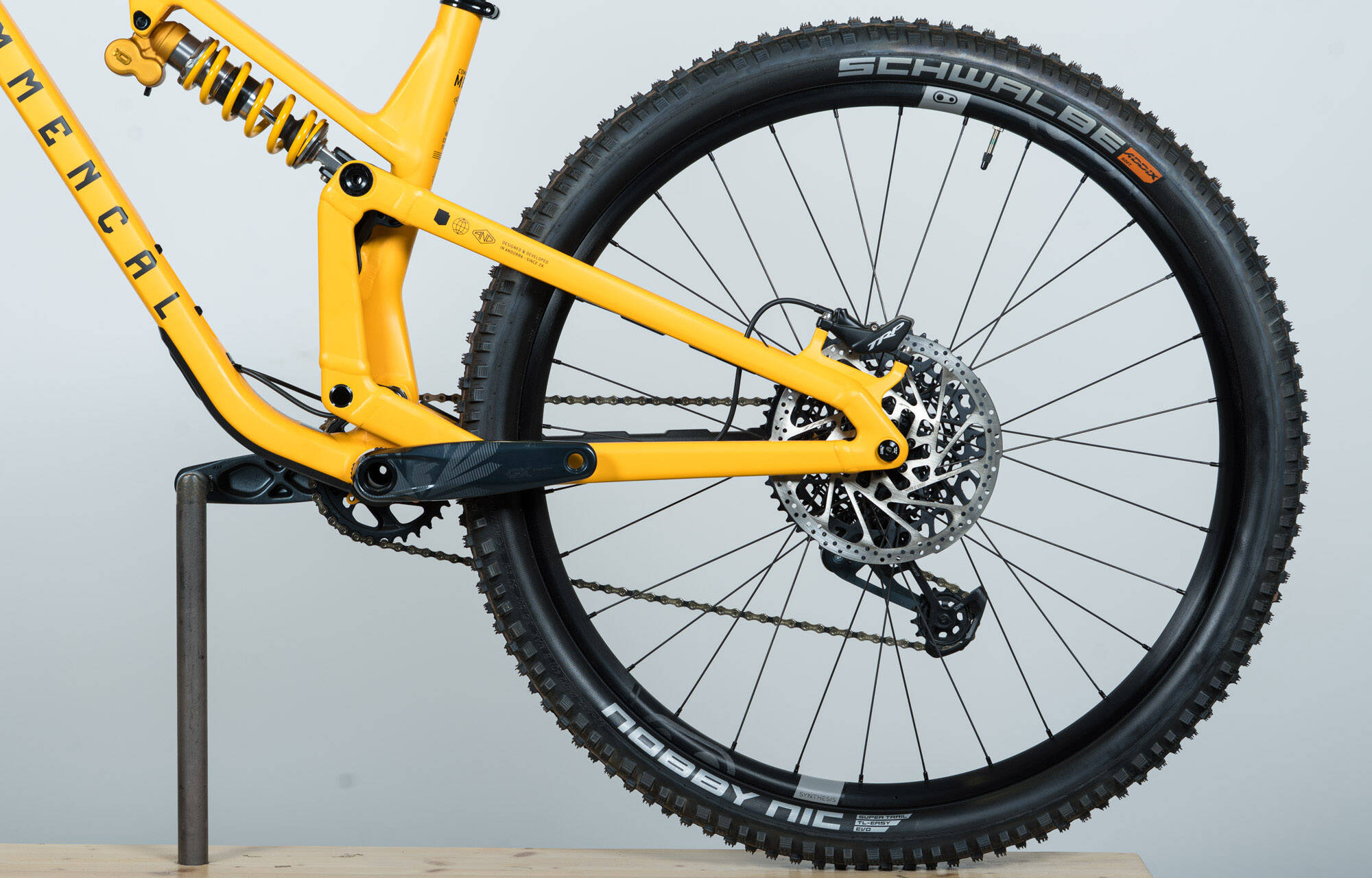 COMMENCAL META V5 OHLINS EDITION YELLOW - M (23122402) image large number 5