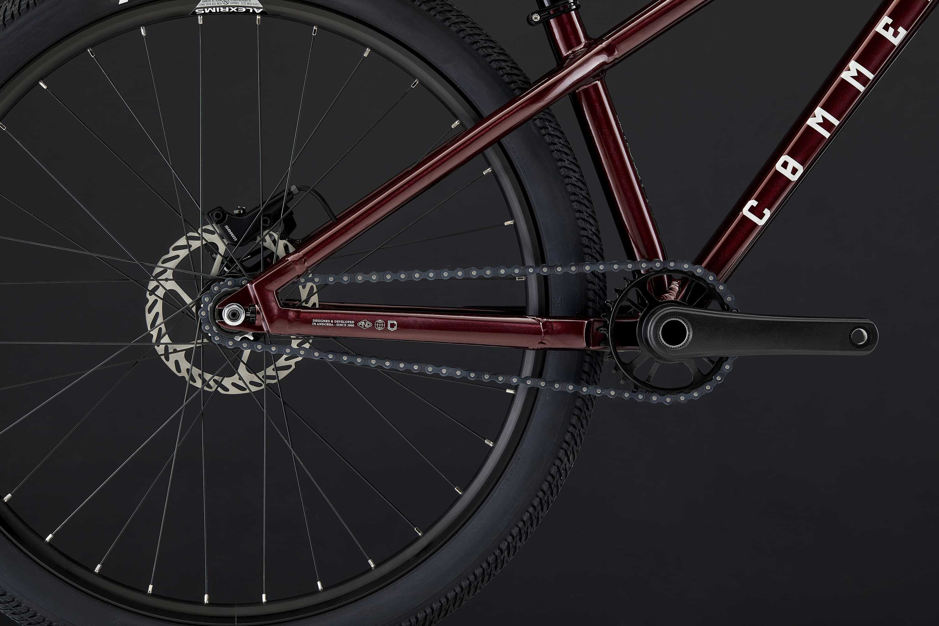 COMMENCAL ABSOLUT BURGUNDY 2025 image large number 5