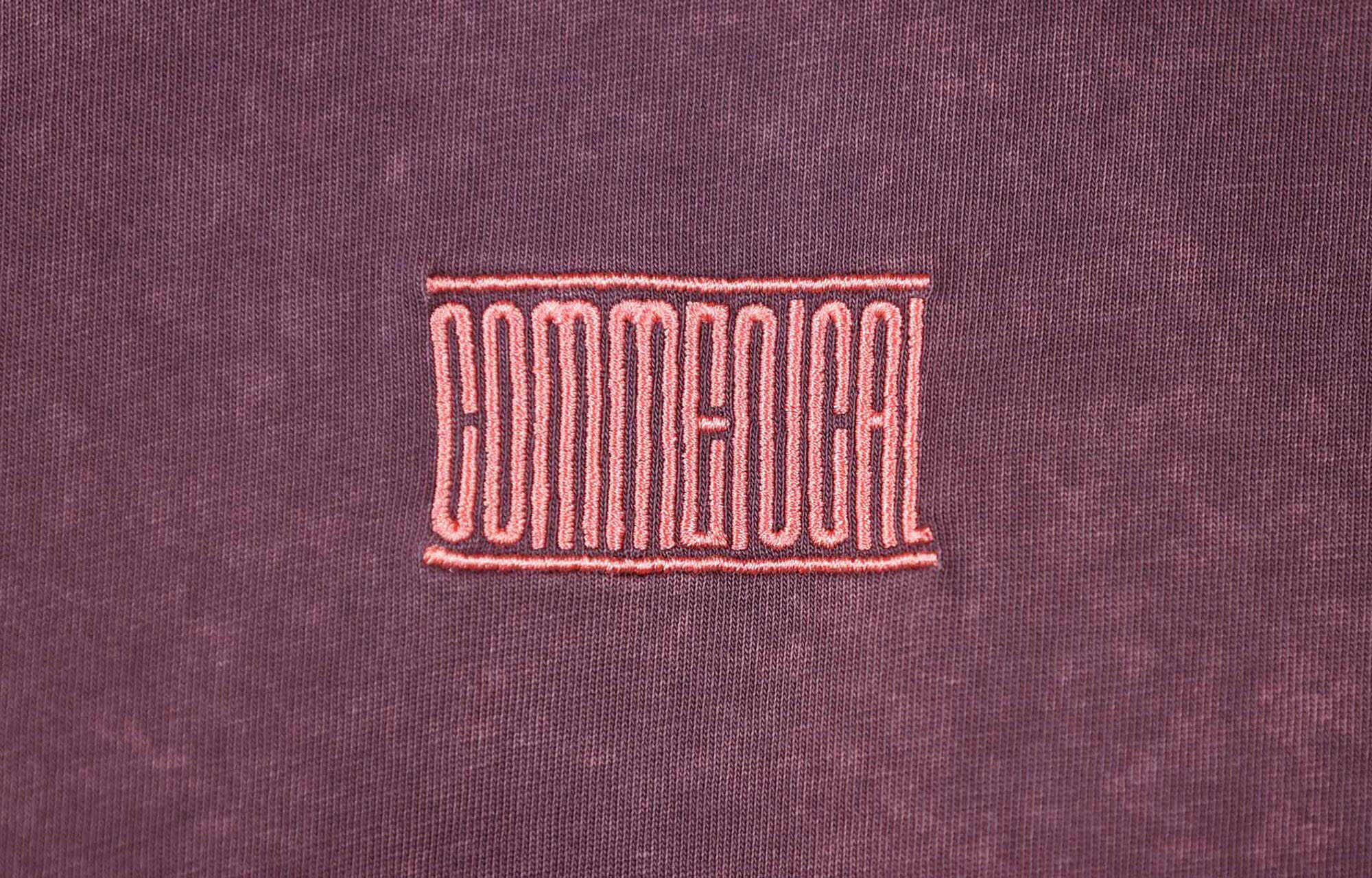 COMMENCAL WASHED LONG SLEEVE T-SHIRT WINE image large number 2