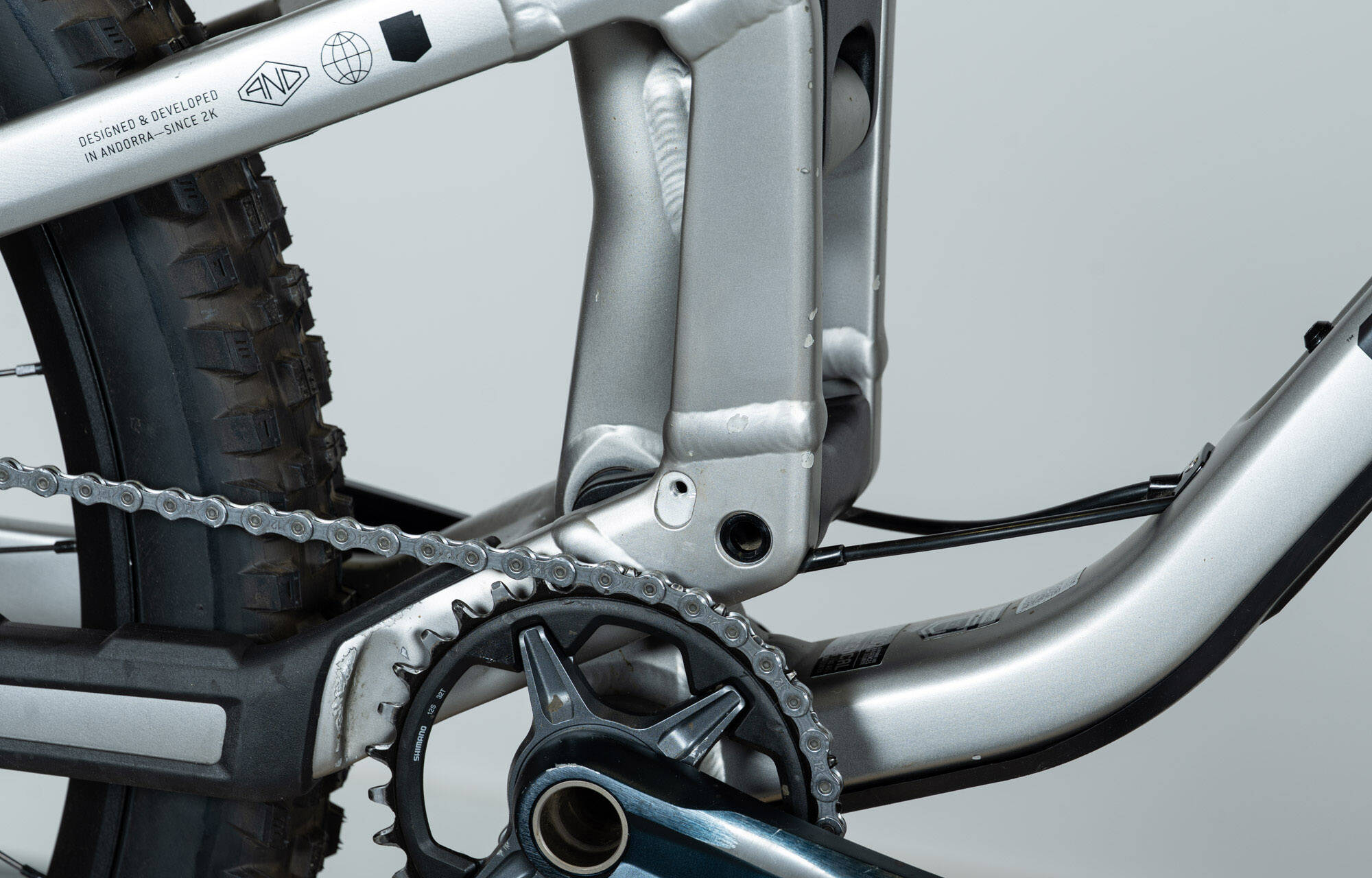 COMMENCAL META SX V5 ESSENTIAL SILVER - L (23131503) image large number 8