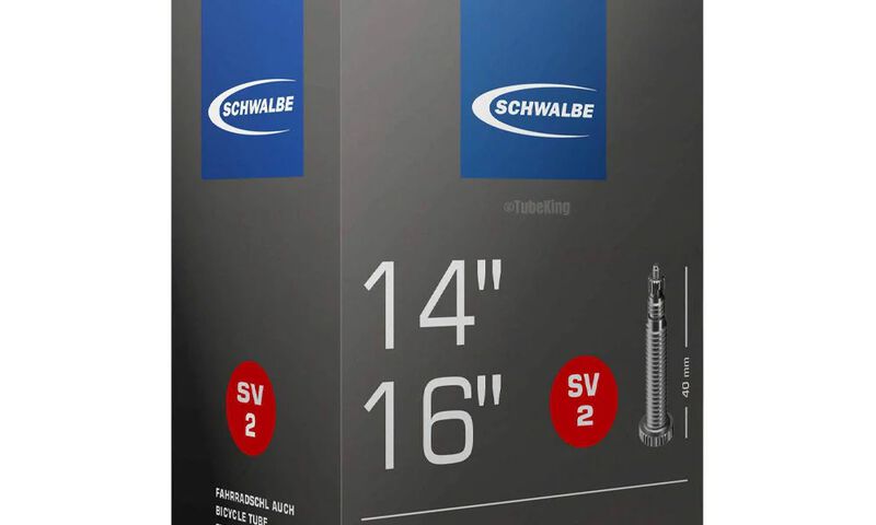 SCHWALBE SV2 14" & 16" PRESTA TUBE