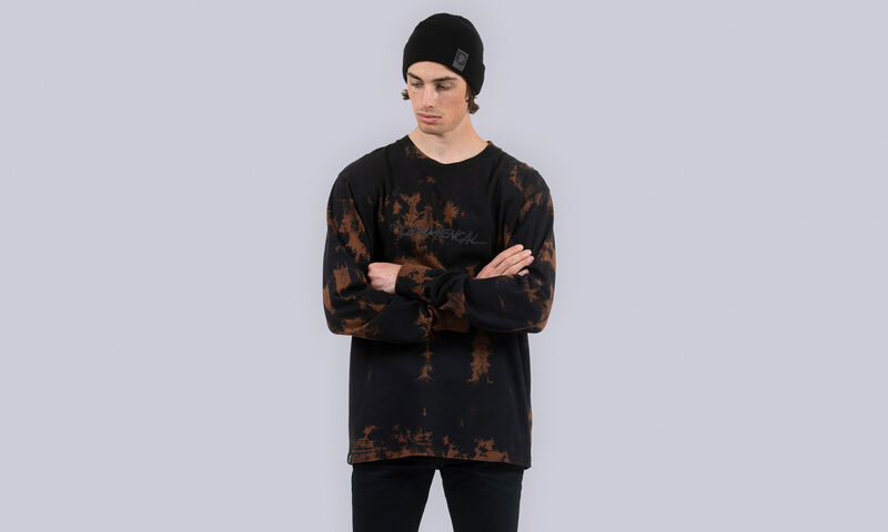 COMMENCAL MEN TYE DYE LONG SLEEVE T-SHIRT