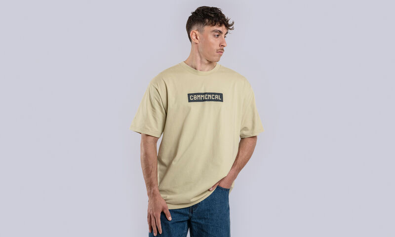 COMMENCAL REGULAR FIT CORPORATE T-SHIRT LEMON