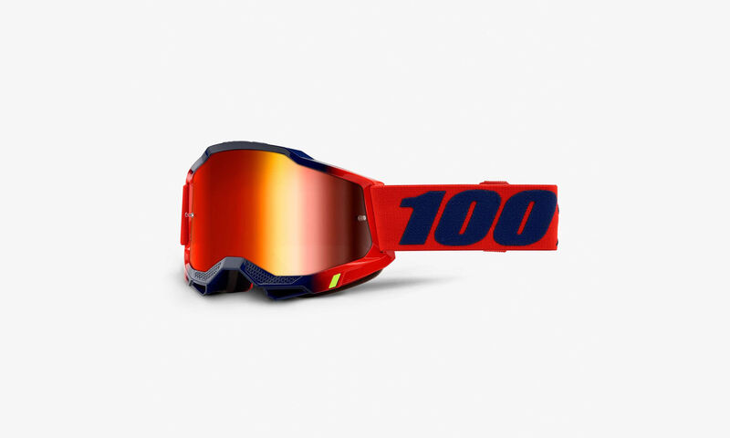 100% ACCURI KEARNY GOGGLES - RED MIRROR LENS