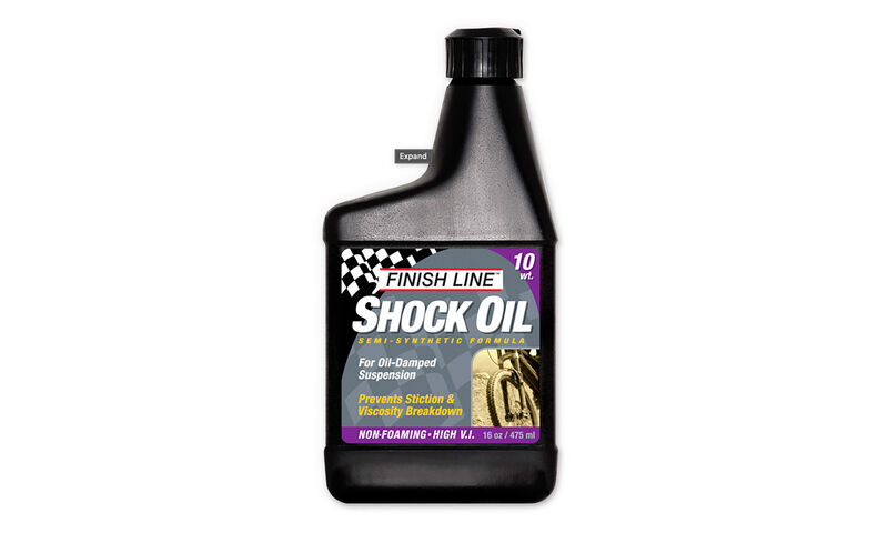 FINISH LINE SHOCK OIL 10WT 475ML