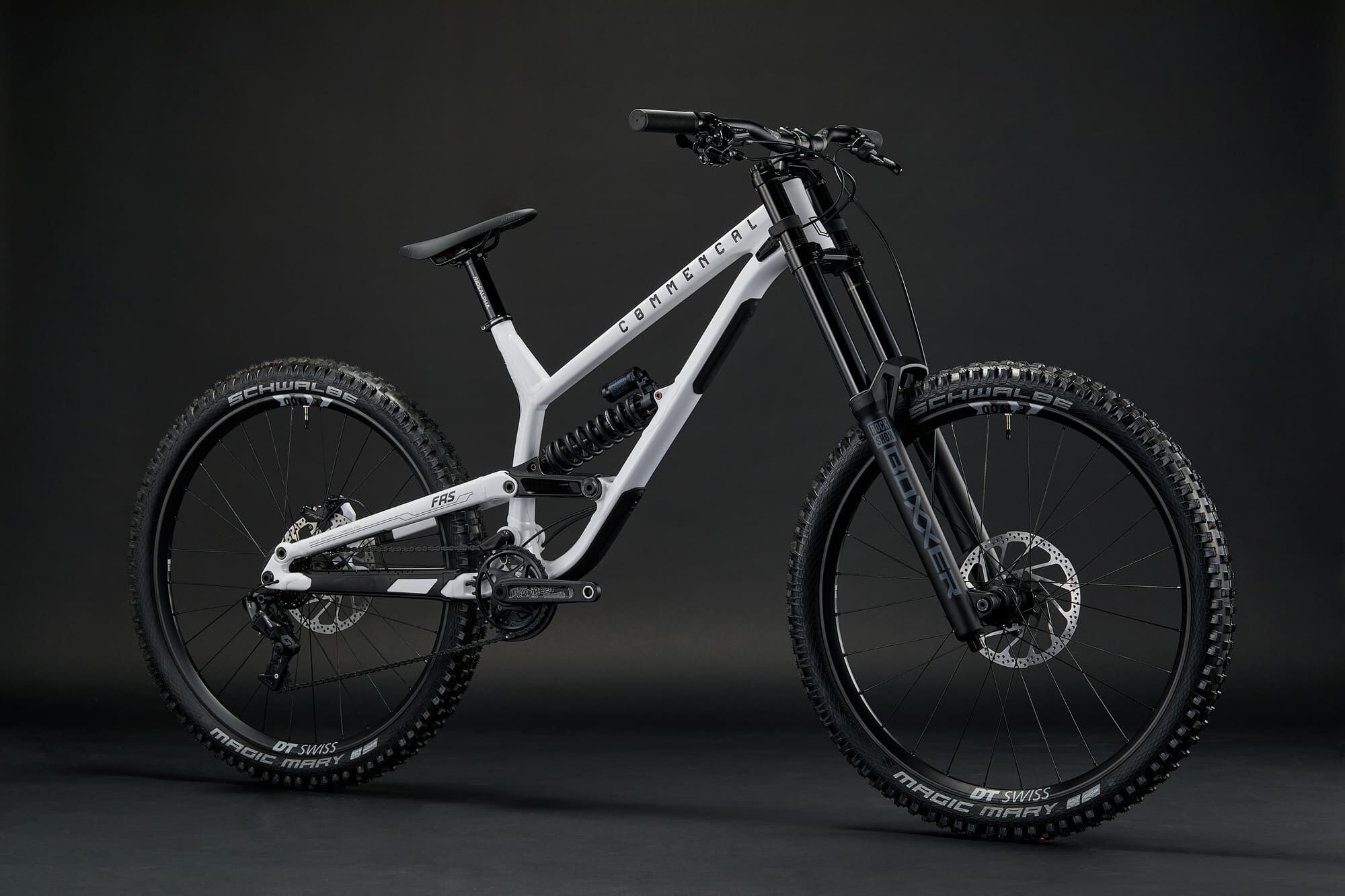 COMMENCAL FRS PARK ROCKSHOX PURE WHITE