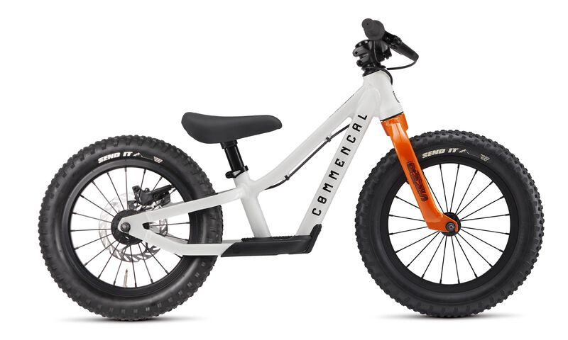 COMMENCAL RAMONES 14 PUSH BIKE PURE WHITE + KIT FRENO POSTERIORE