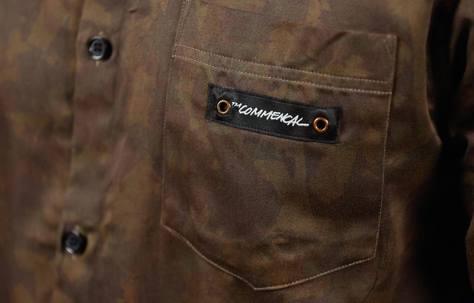 COMMENCAL LEICHTES HEMD KURZARM CAMO/KHAKI image large number 2