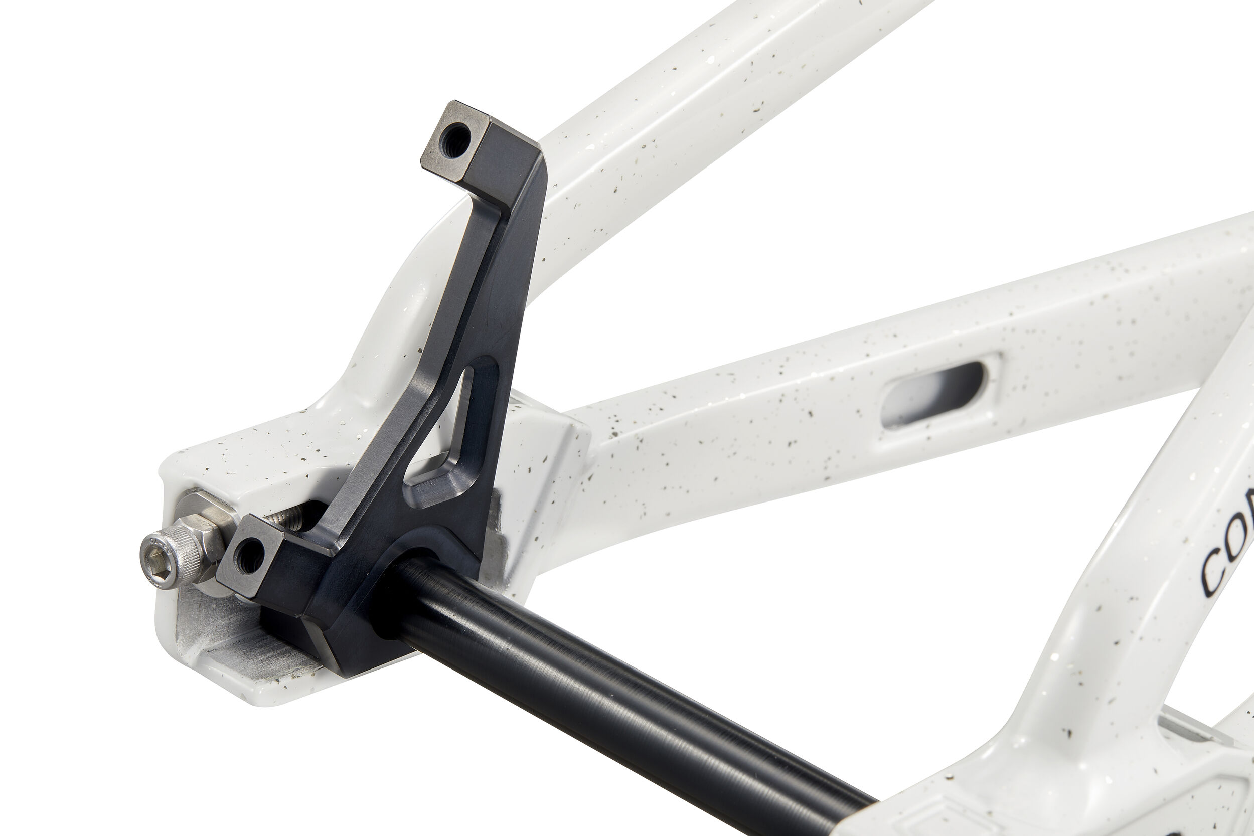 COMMENCAL BMX V1 Glittery White - High-Performance BMX Frame for
