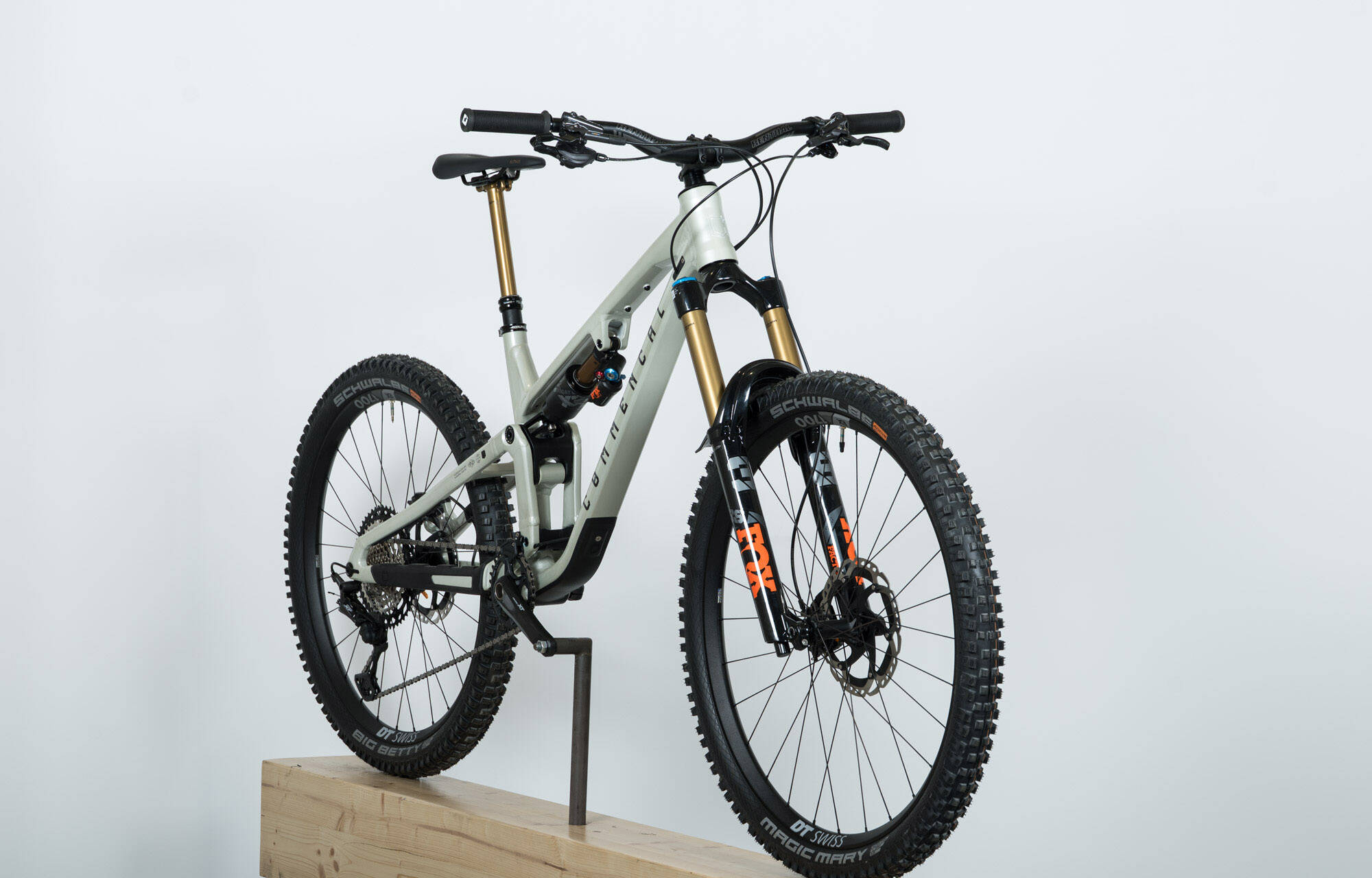 COMMENCAL META SX V5 SIGNATURE CLEAR SILVER - M (23131902) image large number 2