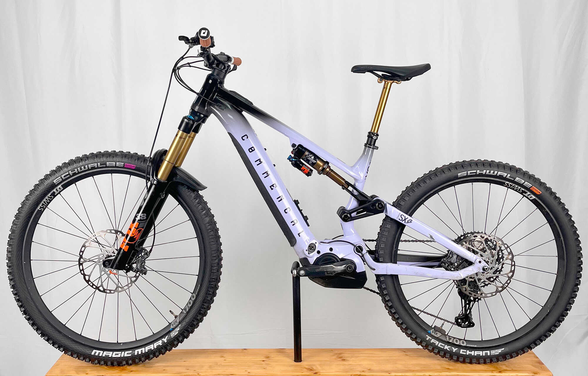 COMMENCAL META POWER SX BOSCH SIGNATURE LIGHT PURPLE / BLACK - M (22180802) 3150 km image large number 5