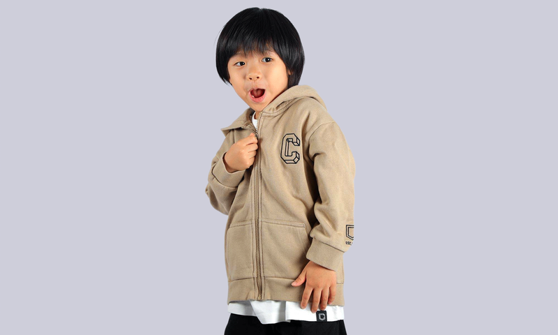 SUDADERA COMMENCAL KIDS CORN CON CREMALLERA