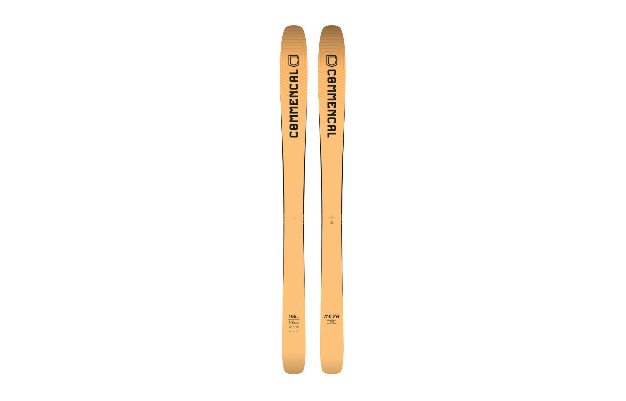 COMMENCAL META LIGHT ORANGE SKIS 2022 image cover number 0