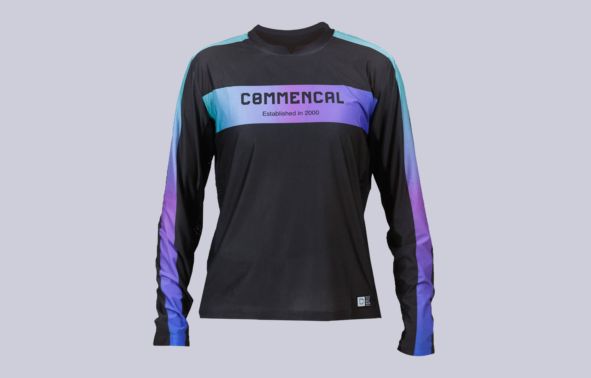 CMNCL WOMEN LANGARM TRIKOT LIGHTECH RACE GREY POLYCHROM image cover number 0