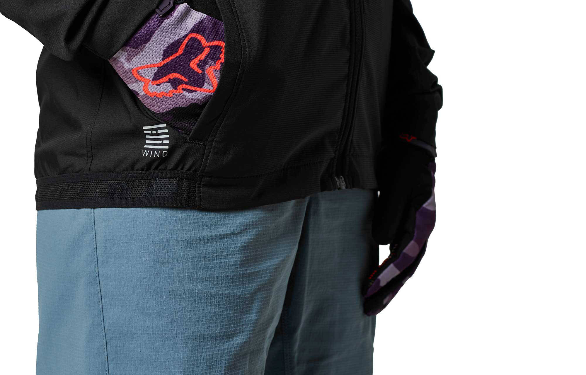 FOX WOMEN RANGER WINDBREAKER BLACK image large number 3