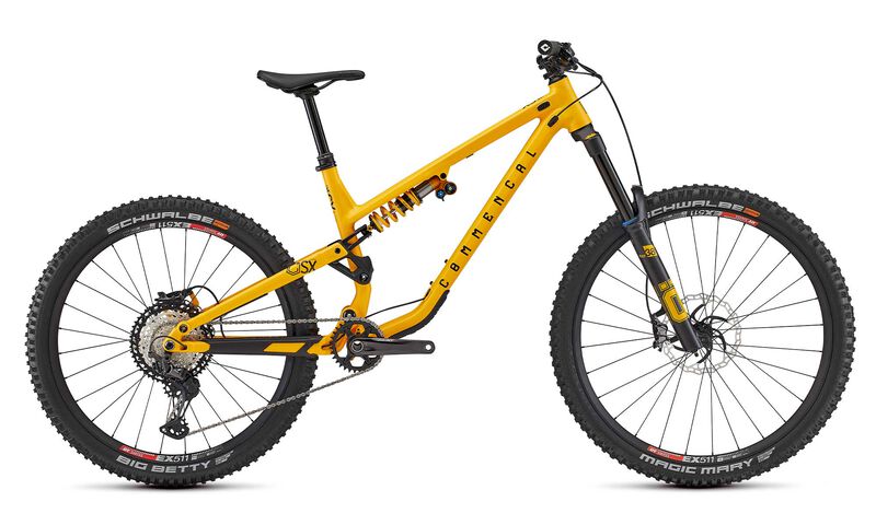 COMMENCAL META SX V4 OHLINS EDITION YELLOW