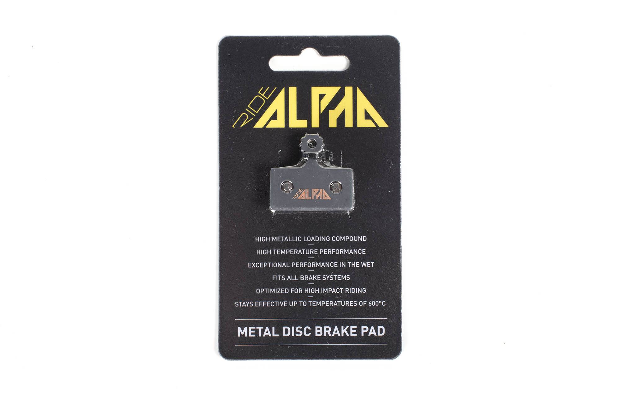 RIDE ALPHA SINTERMETALL BREMSBEL&Auml;GE - SHIMANO XTR / XT M8100 image cover number 0