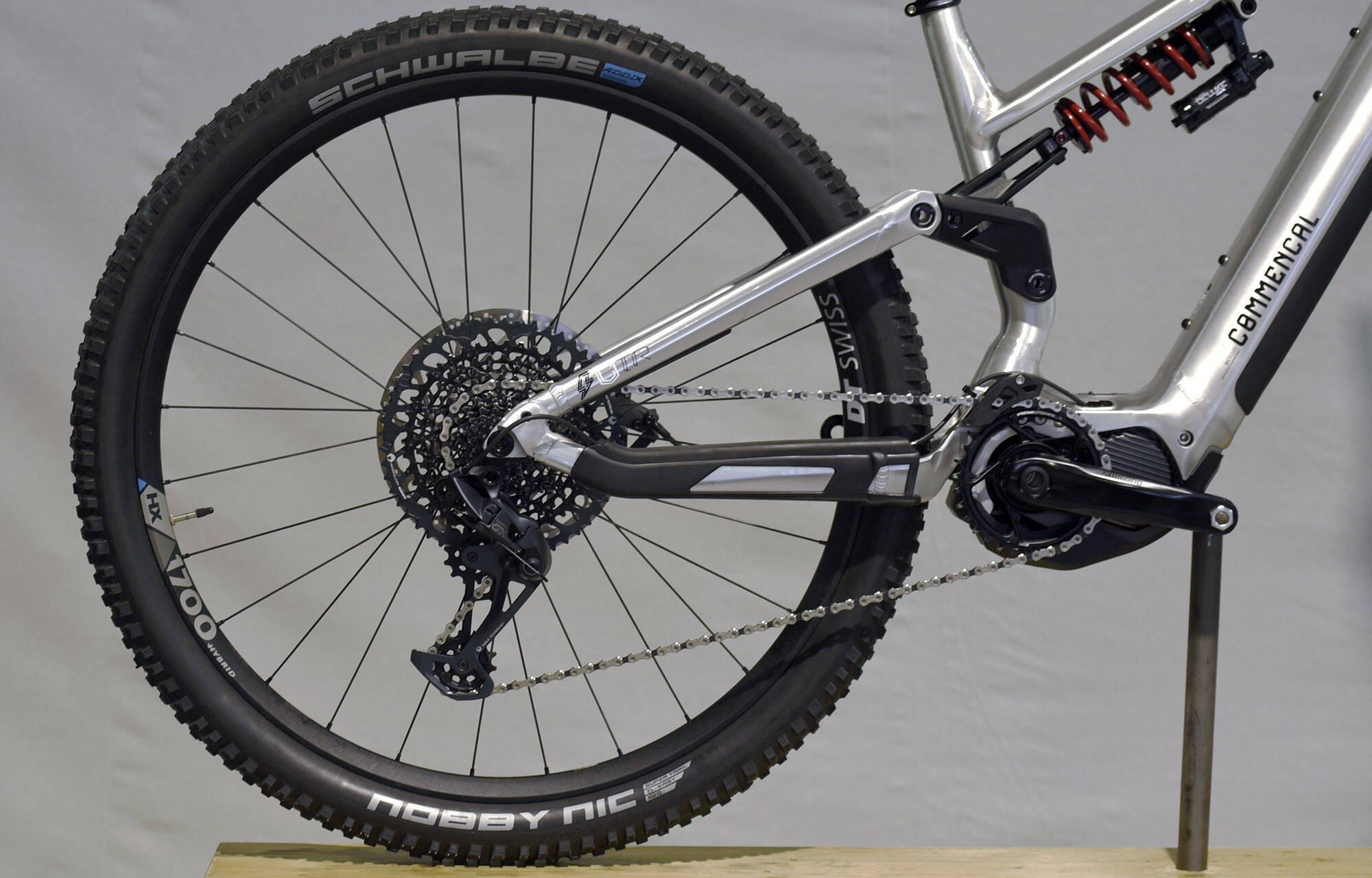 COMMENCAL META POWER TR SHIMANO RACE BRUSHED - M (22180302) 170 km image large number 0