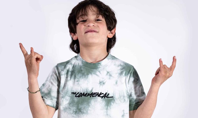 COMMENCAL KIDS T-SHIRT TIE AND DYE