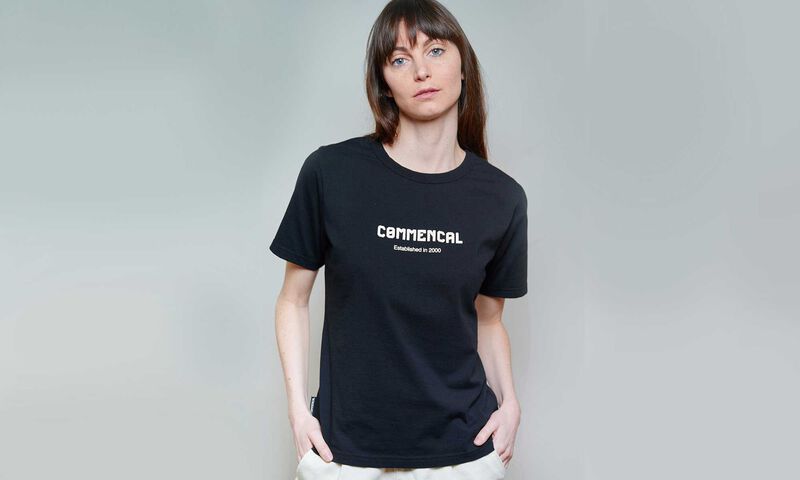 T-SHIRT COMMENCAL WOMEN CORPORATE BLACK