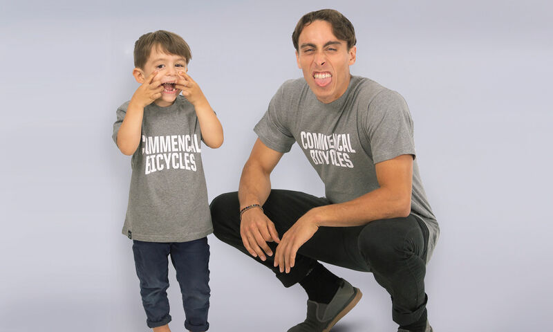 COMMENCAL KIDS T-SHIRT GREY