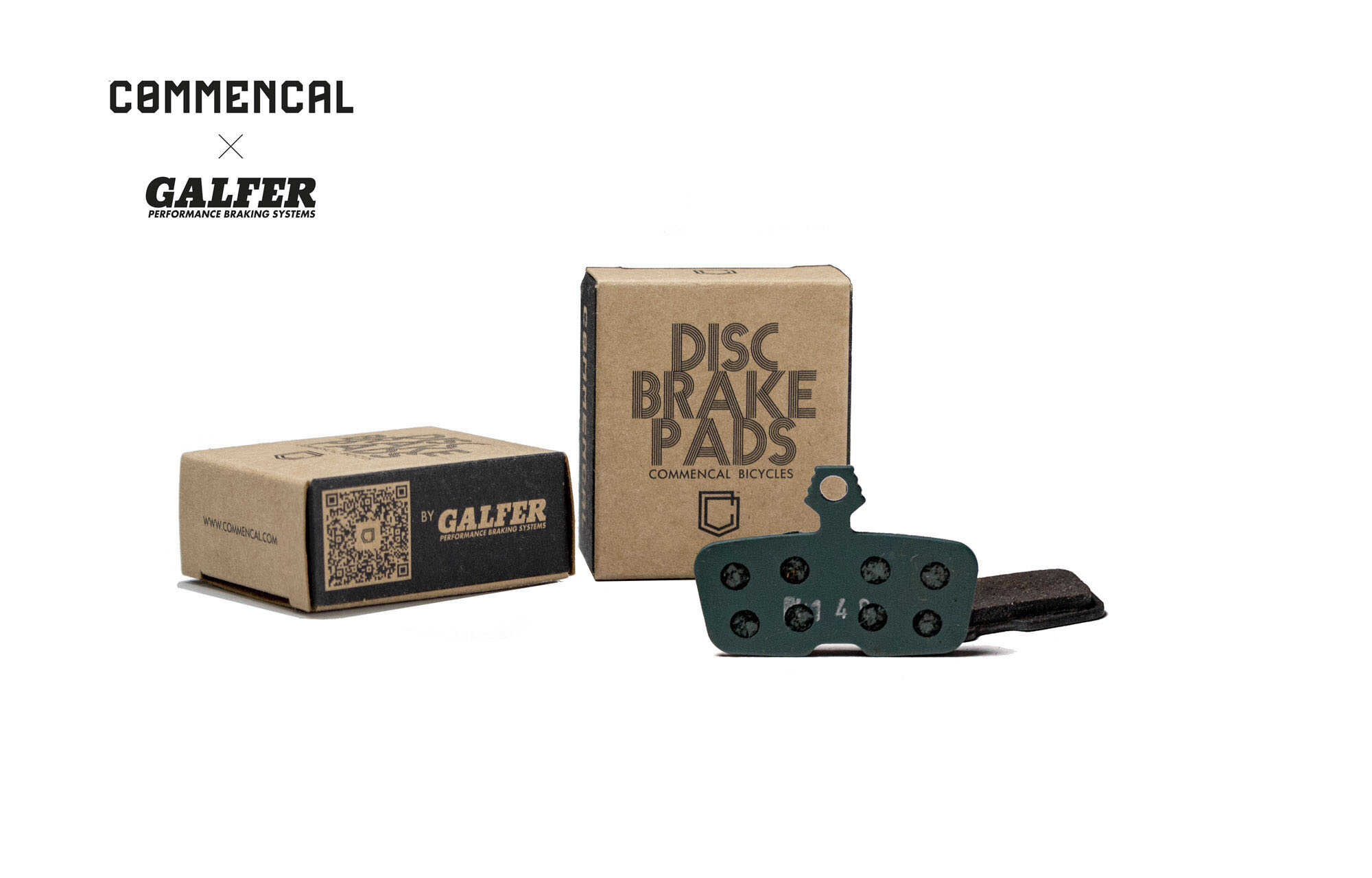 GALFER X COMMENCAL TEAM BREMSBEL&Auml;GE - SRAM GUIDE RE / CODE image cover number 0