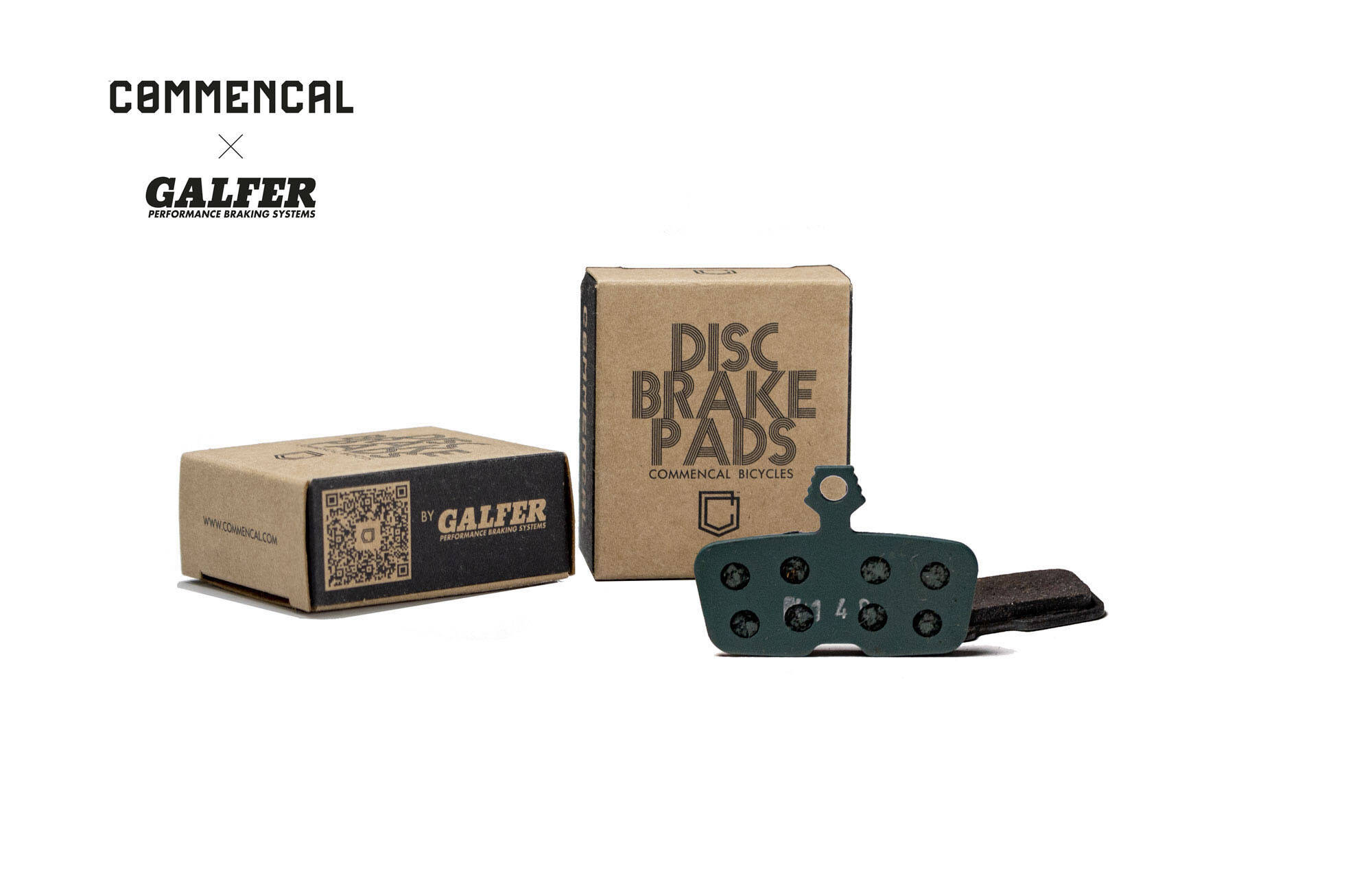 PASTILLAS DE FRENO GALFER X COMMENCAL TEAM - SRAM GUIDE RE / CODE image cover number 0