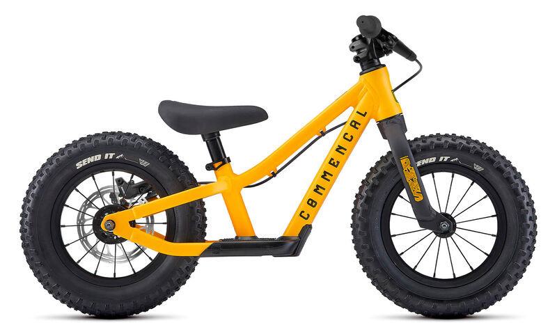 COMMENCAL RAMONES 12 PUSH BIKE OHLINS YELLOW + REAR BRAKE KIT
