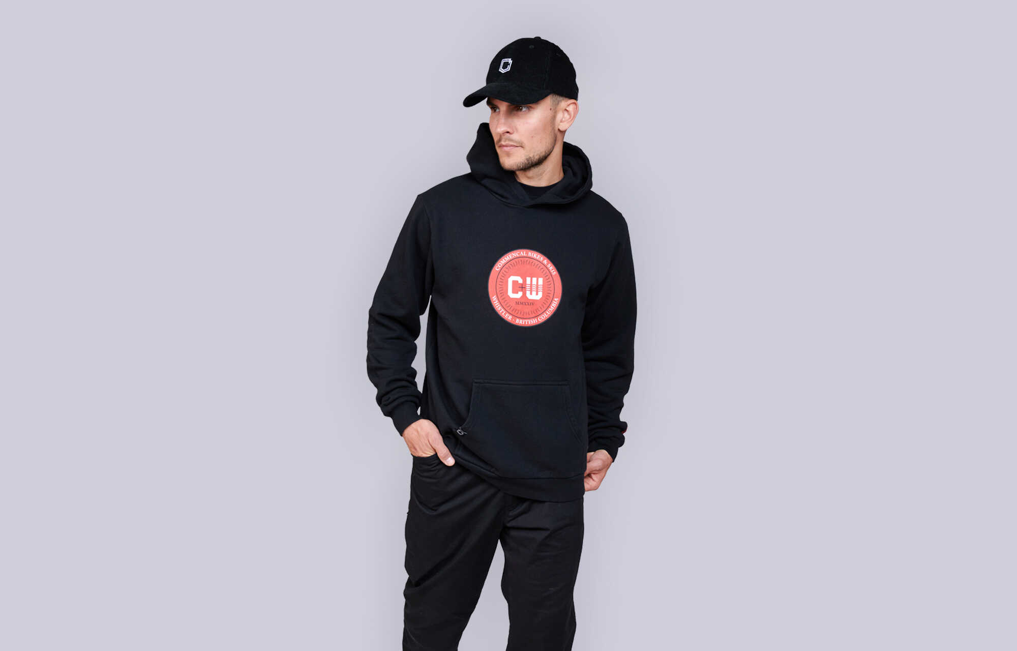 COMMENCAL x WHISTLER HOODIE BLACK image cover number 0