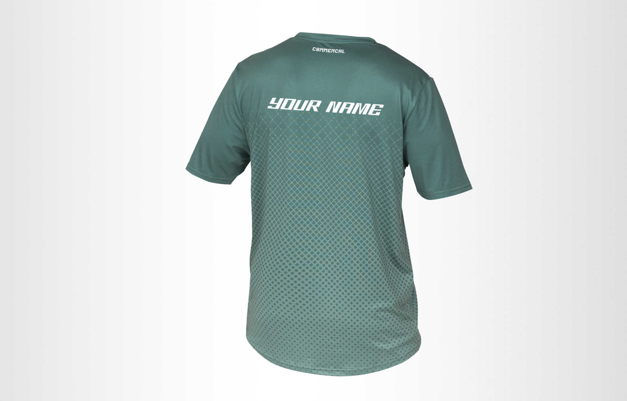 MAILLOT MANCHES COURTES COMMENCAL GREEN image large number 1