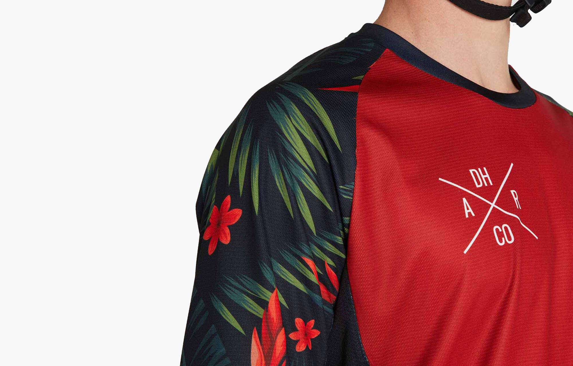 MAILLOT MANGA 3/4 DHARCO FAST TROPICAL image large number 5