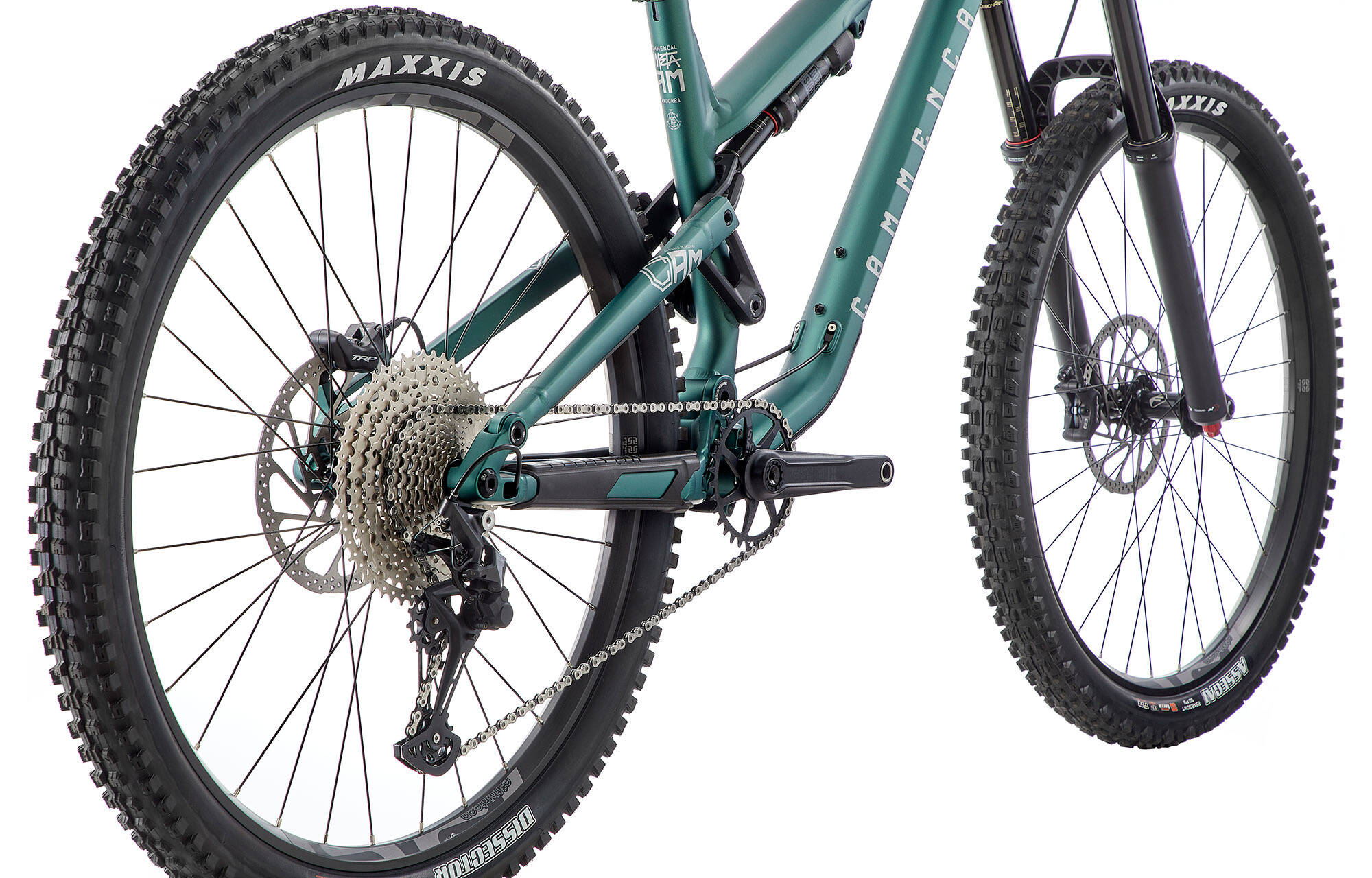 COMMENCAL META AM V4 ORIGIN METALLIC GREEN image large number 1