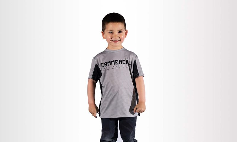 COMMENCAL KIDS SHORT SLEEVE JERSEY SAND/BLACK